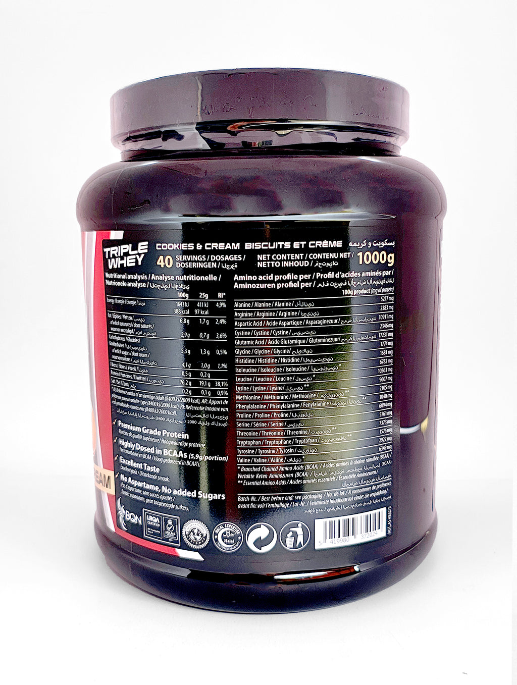 BQN TRIPLE WHEY – Fursecuri și Cremă