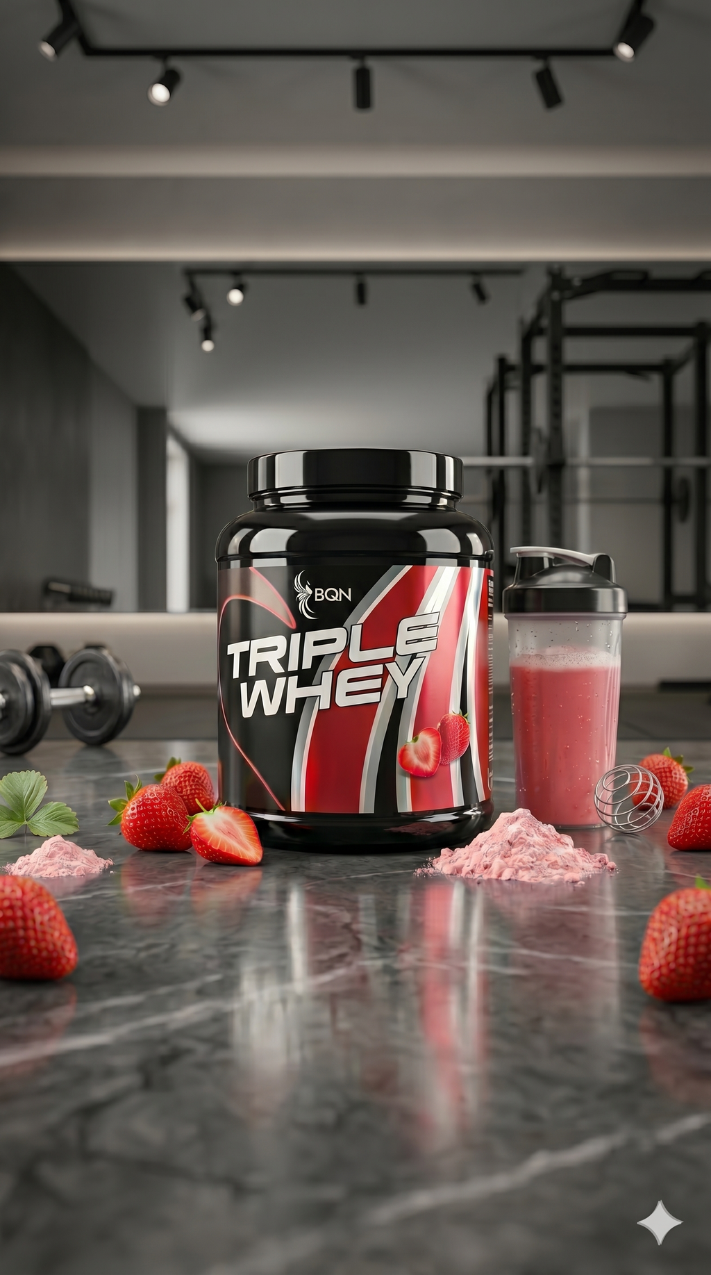 BQN TRIPLE WHEY – Strawberry