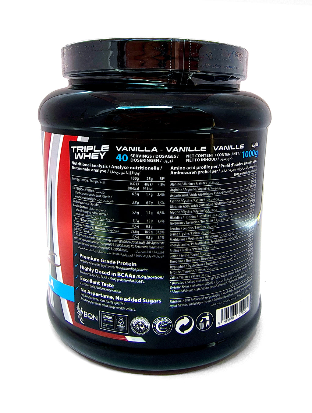 BQN TRIPLE WHEY – Vanilla