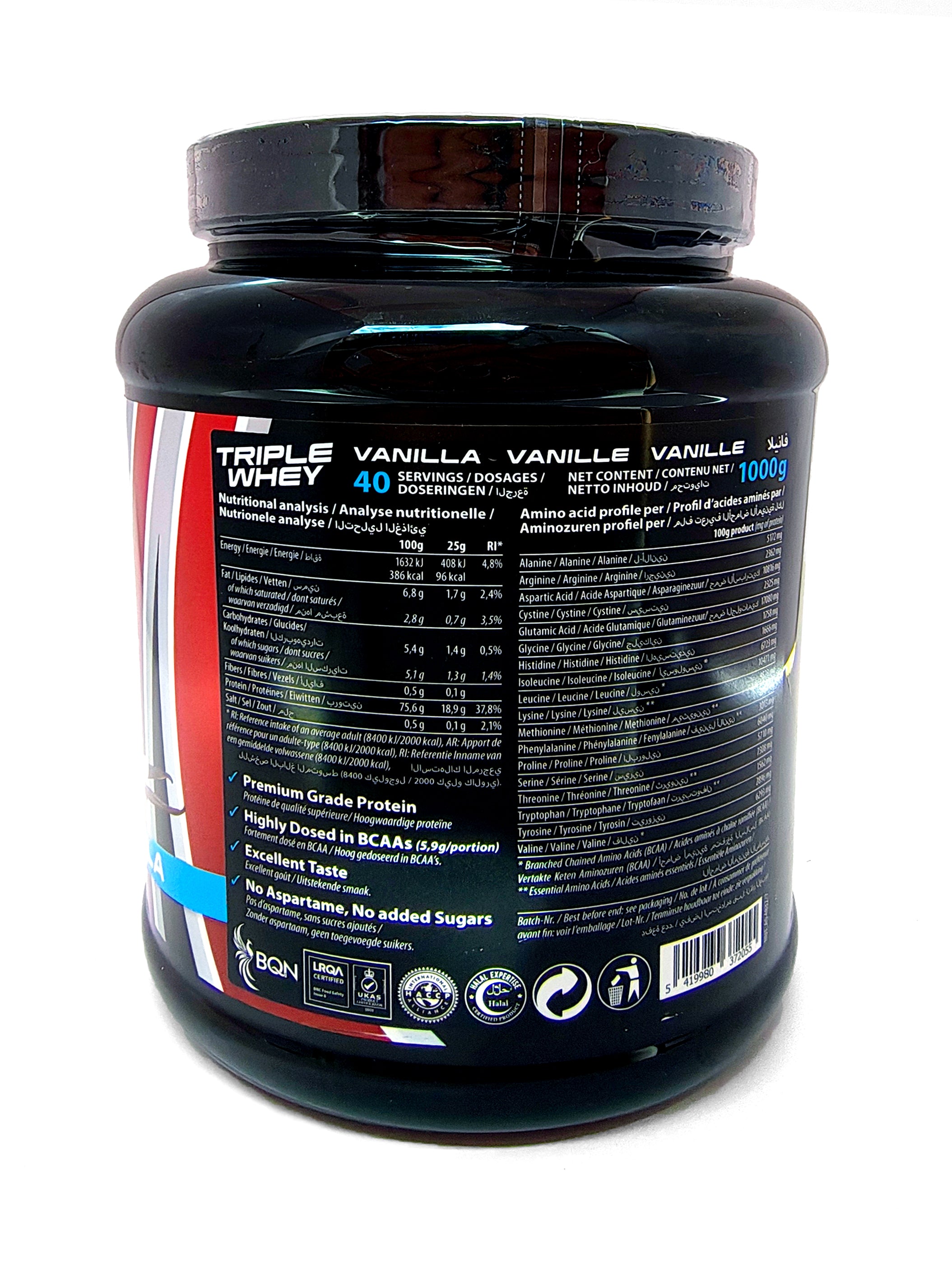 BQN TRIPLE WHEY – Vanilla