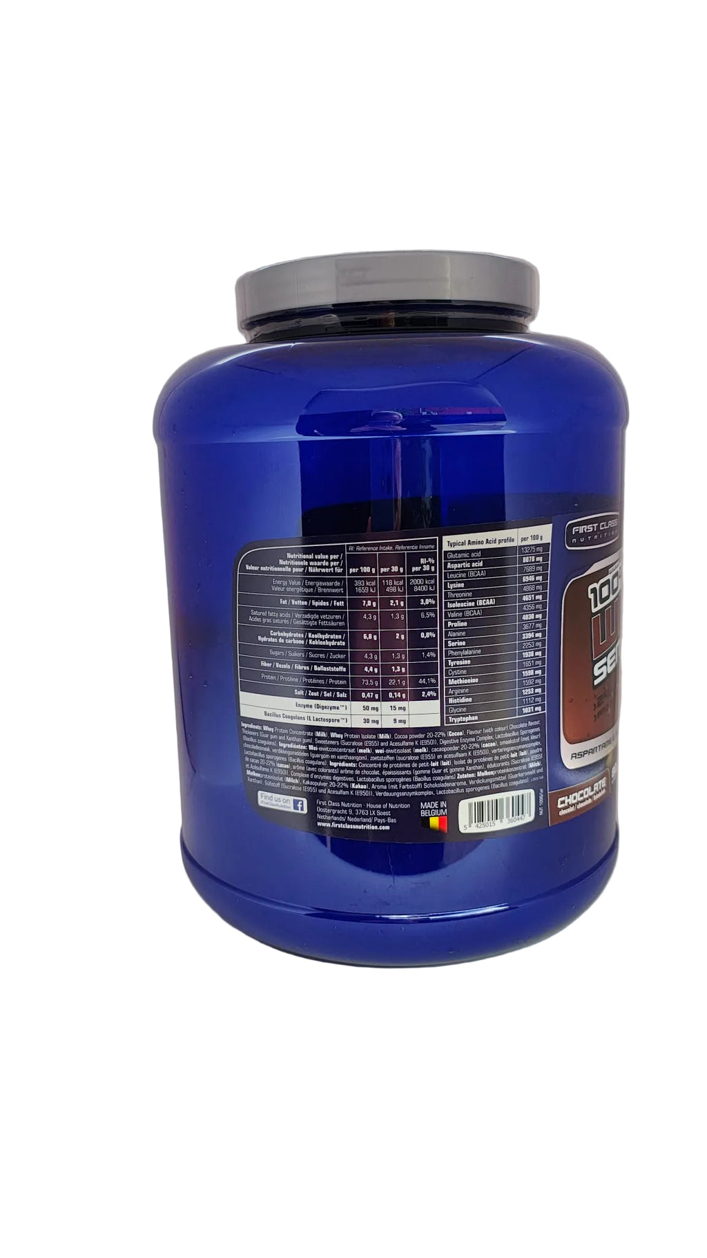 100% PURE WHEY SENSATION 2000g – Chocolate First Class Nutrition
